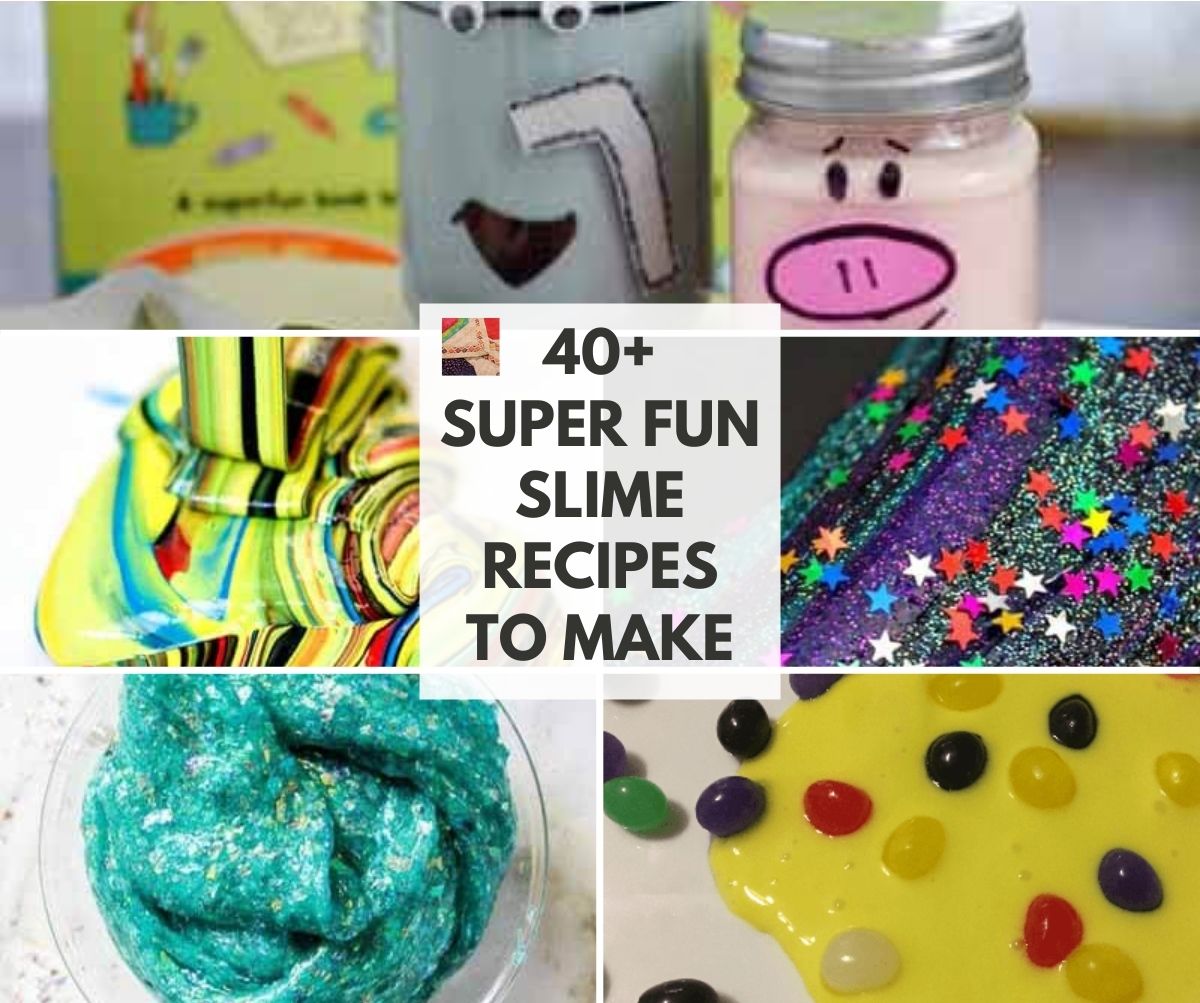 Homemade Slime Recipe Ideas to Try! - landeelu.com