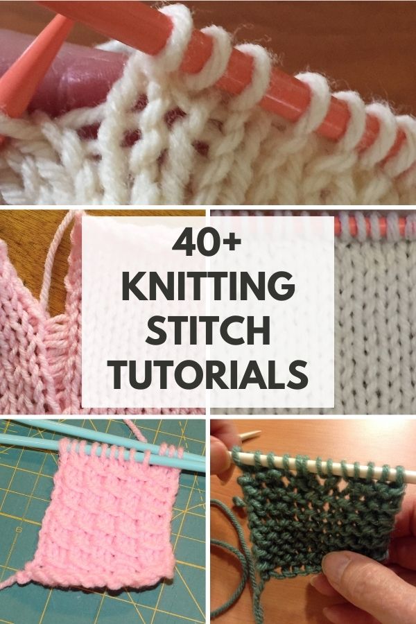 Knitting Stitches and Knitting Stitch Patterns