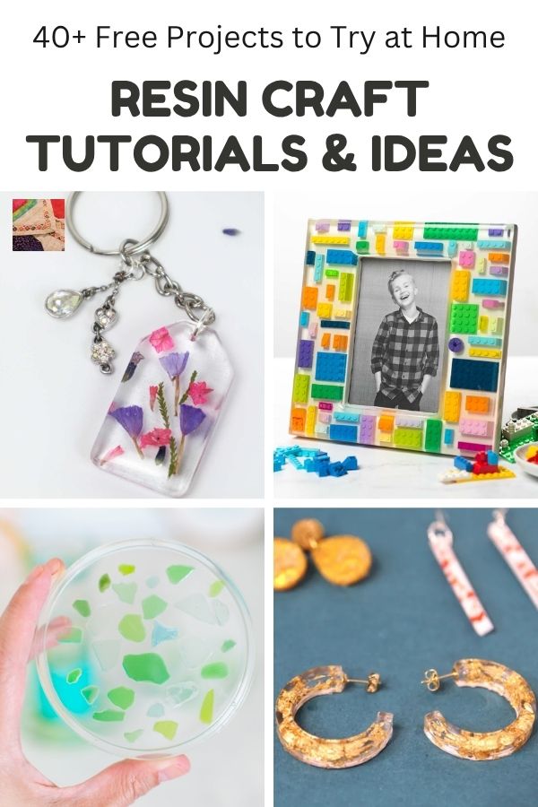 Resin Crafts: 40+ Free Ideas for Making Resin Arts and Crafts