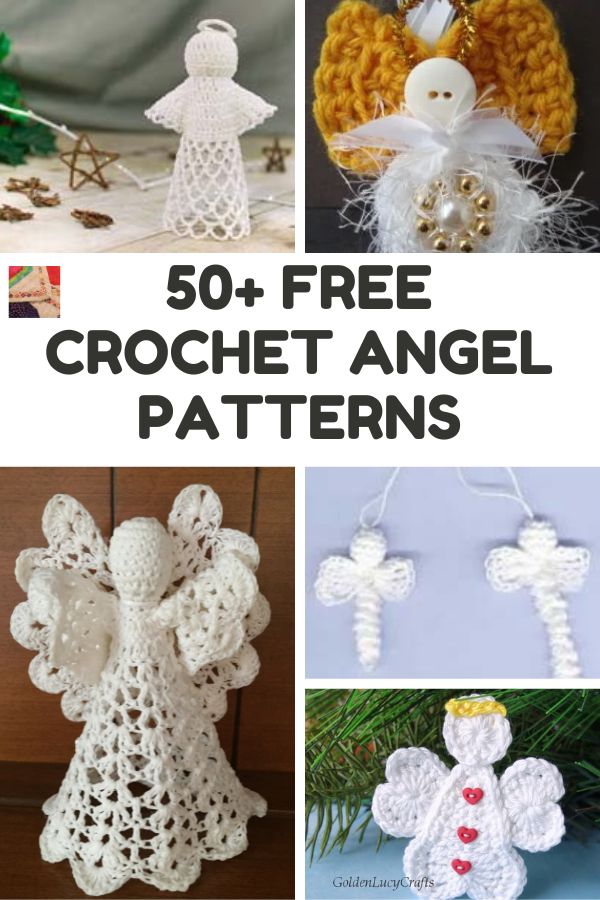 50+ Free Crochet Angel Patterns