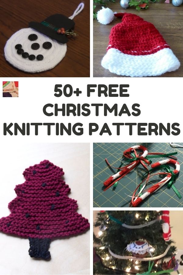 50+ Free Christmas Knitting Patterns