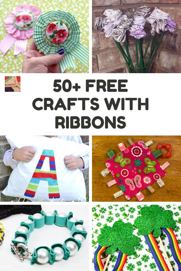 50+ Free Ribbon Crafts