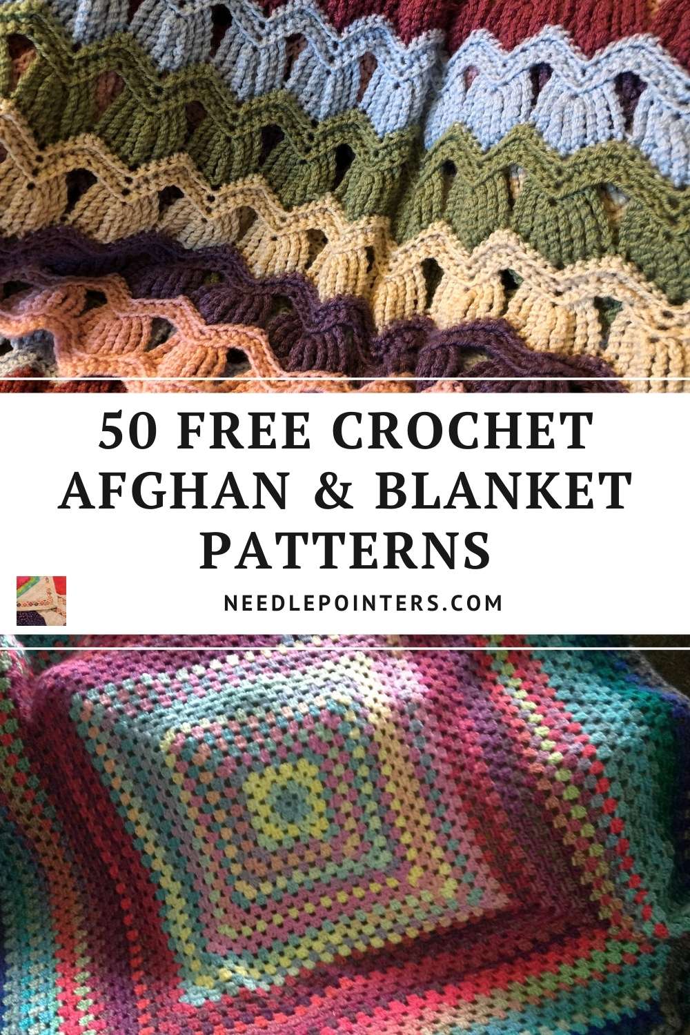 Over 60 FREE Crochet Afghan and Blanket Patterns