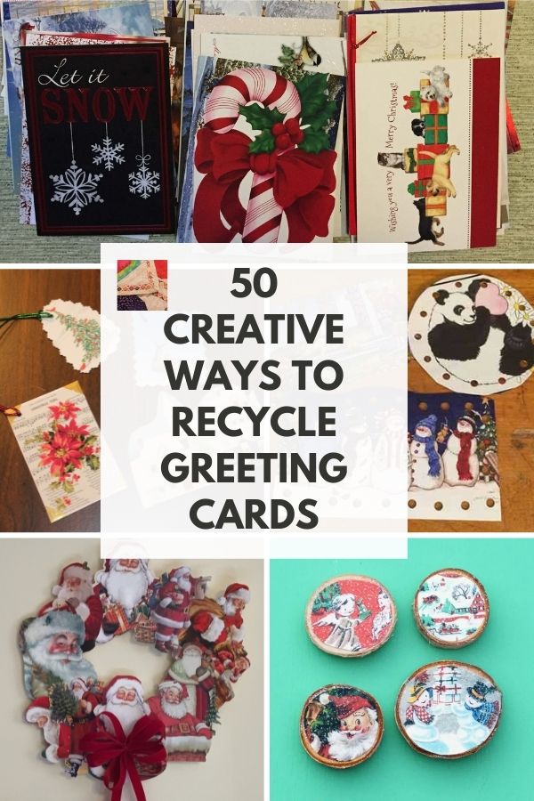Recycle, Reuse, Repurpose, and Upcycle  Greeting Cards
