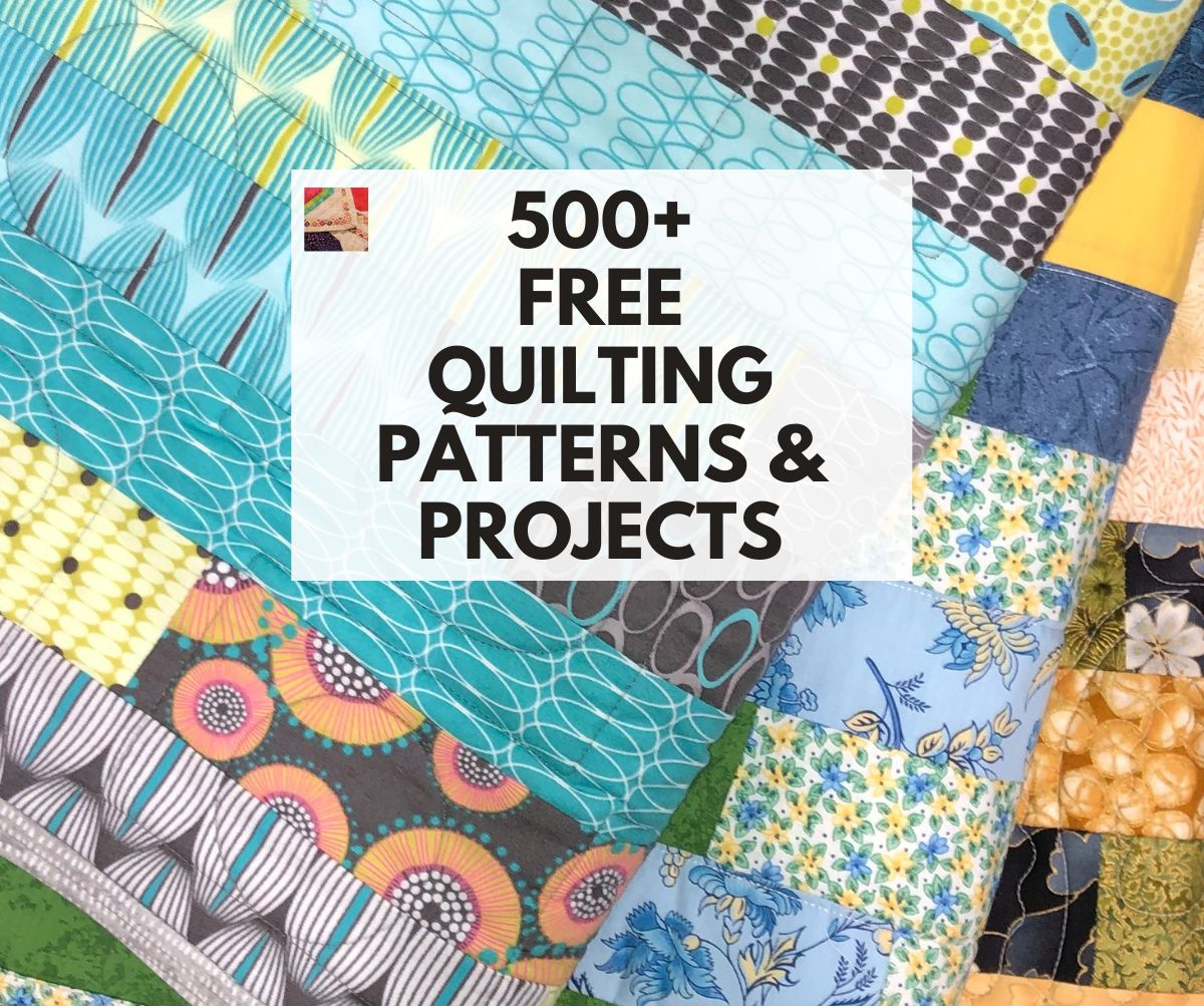 Over 500 Free Quilt Patterns and Projects