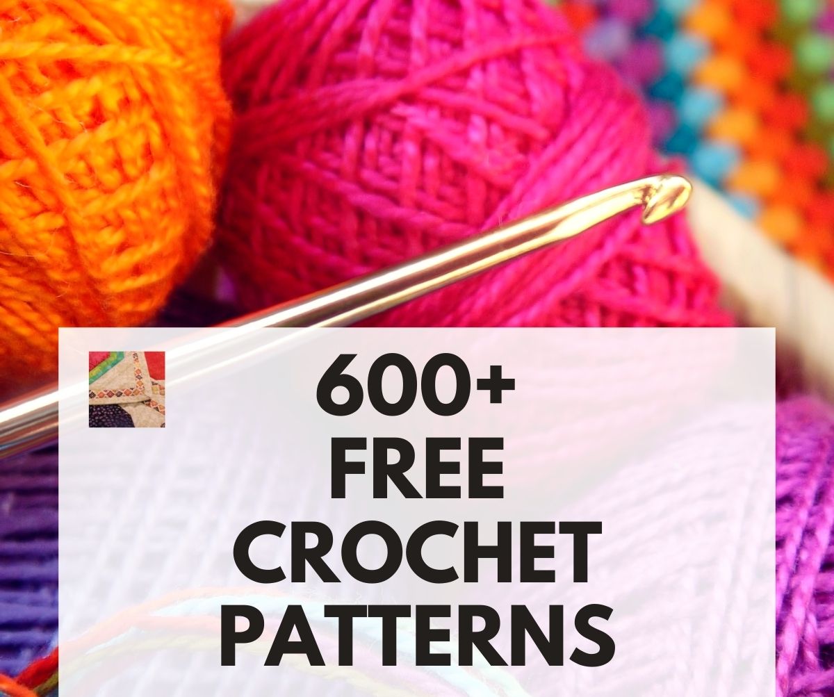 Over 600 Free Crochet Patterns