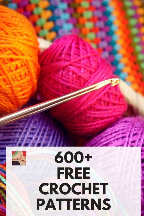 Over 600 Free Crochet Patterns