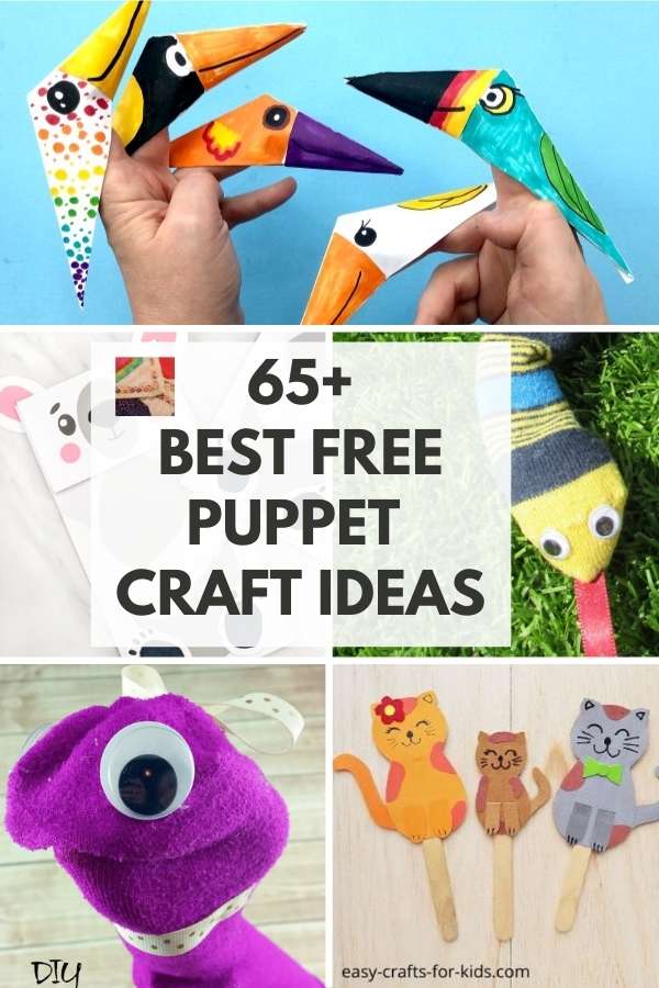 65+ Free Puppet Crafts For Kids