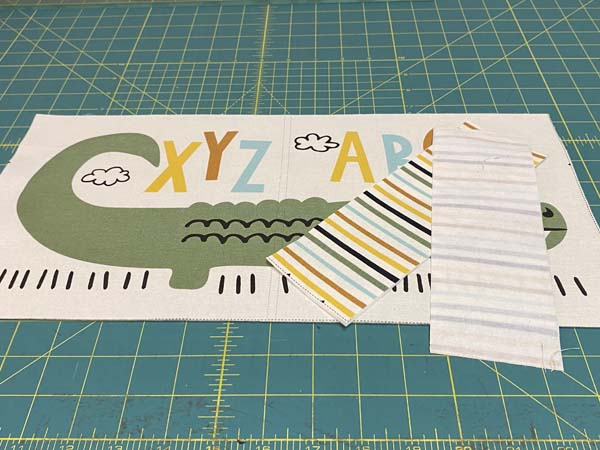 ABC XYZ Cloth Baby Book Cover Handle