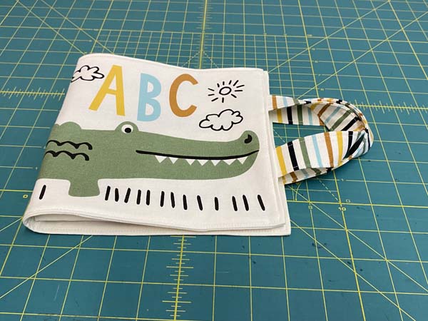 ABC XYZ Cloth Book Cover Together