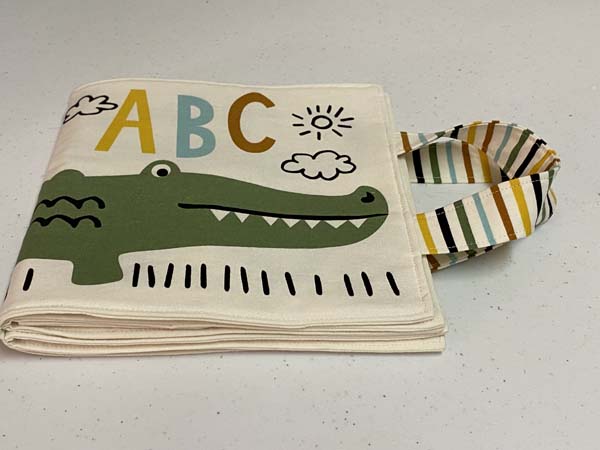 ABC XYZ Cloth Book Finished book