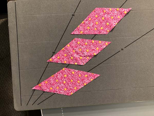 Accuquilt Go Strip Cutters Lone Star Quilt Diamonds