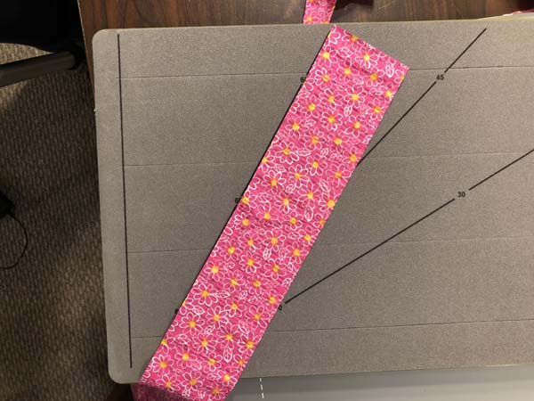 Accuquilt Go Strip Cutters Sub cut into Diamonds 60 degree