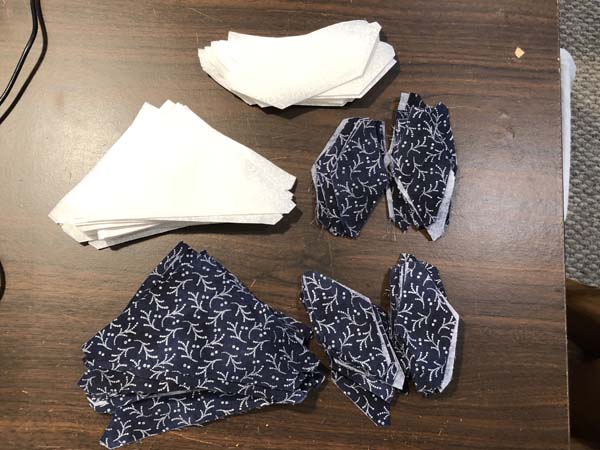 Accuquilt Hunters Star Block 1 Pieces Cut