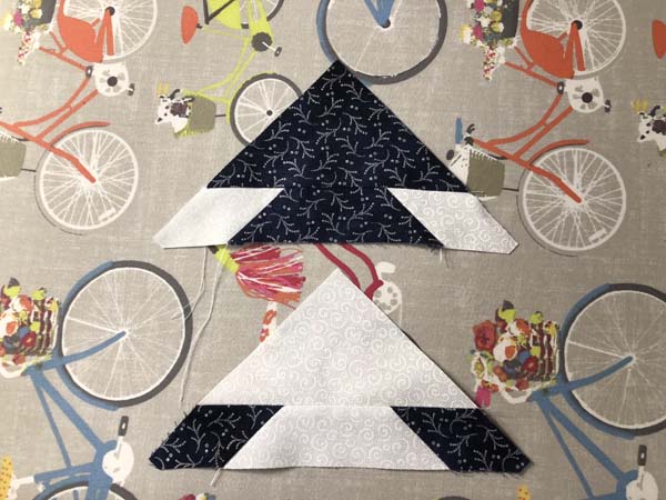 Accuquilt Hunters Star Block 17 Sections Completed Front