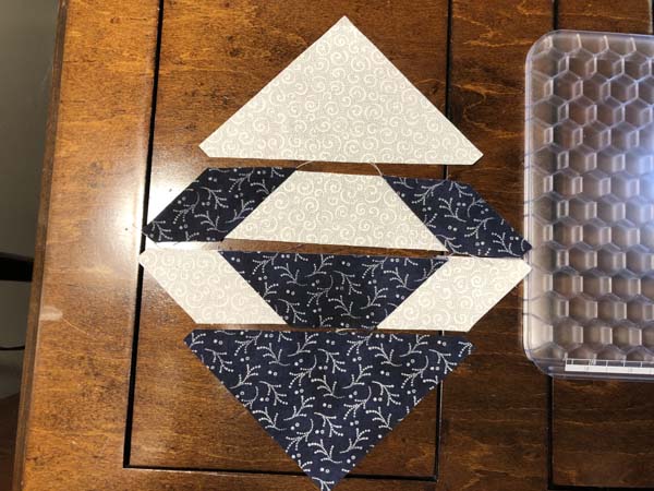 Accuquilt Hunters Star Block 2 Assembly Pattern