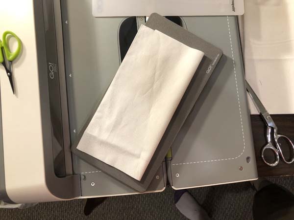 Accuquilt Hunters Star Block Folded White On Die