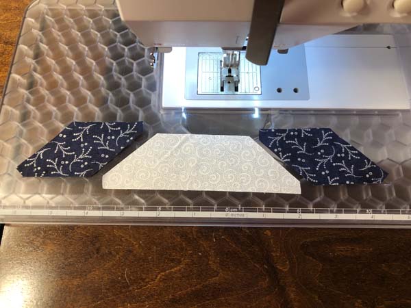 Accuquilt Hunters Star Block Strip Layout