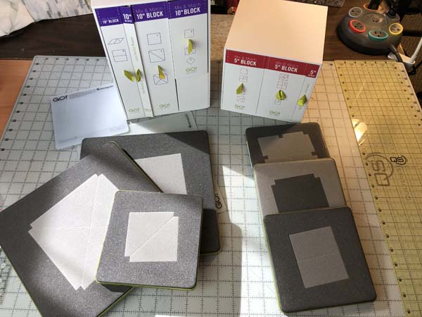 Accuquilt Louisiana Block 1 Dies and Qubes