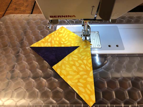 Accuquilt Louisiana Block 24 Flying Geese Second Half