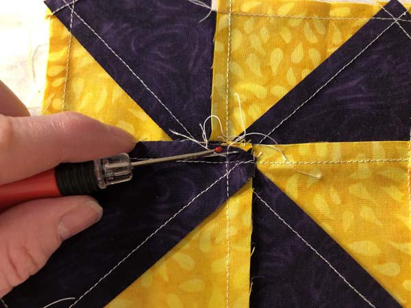 【ANGLAN】Color Block Quilting Liner Silver Lane Quilt Block - Free Tutorial – fabric-406