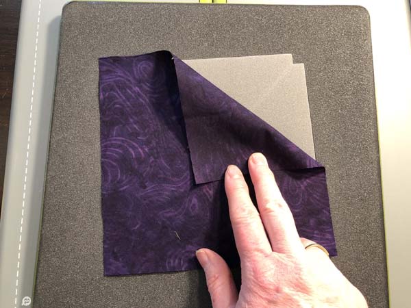 Accuquilt Louisiana Block 6 Dark Fabric on Die