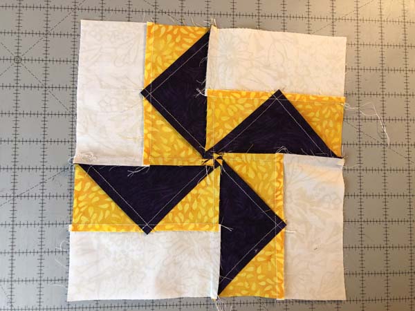 Accuquilt Louisiana Block Finished Back
