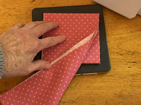 Accuquilt Windy Pinwheel Block Fanfold Fabric