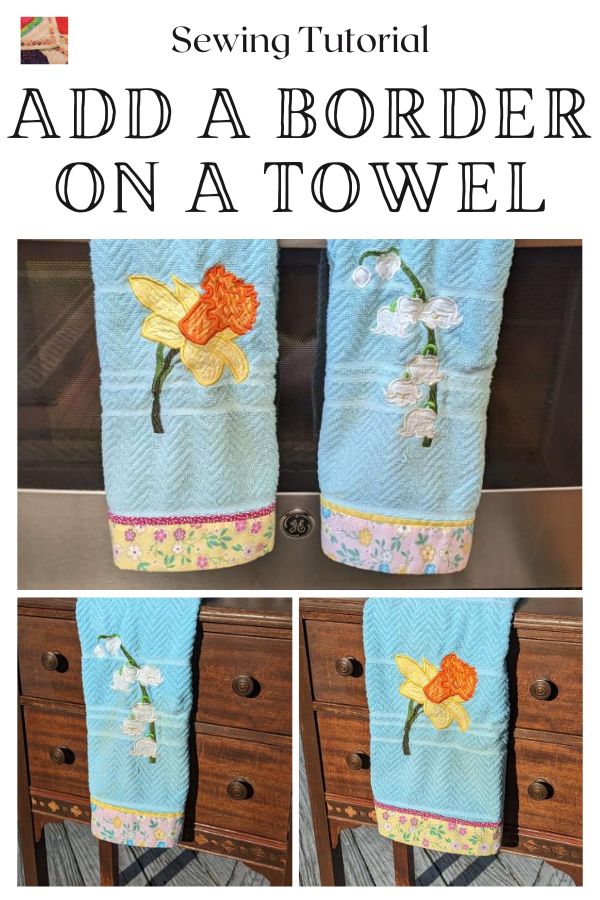 Add a Border on a Towel - pin 2