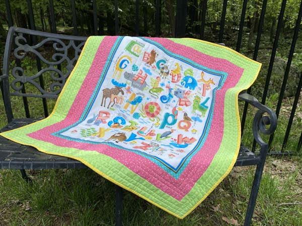 Alphabet Panel Quilt