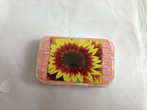 Altoid Tin Calendar Decoupage Glue Photo