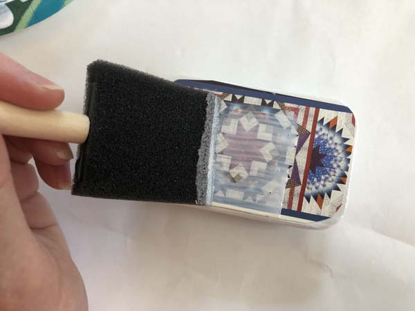 Altoid Tin Calendar Decoupage Mod Podge Across Photo