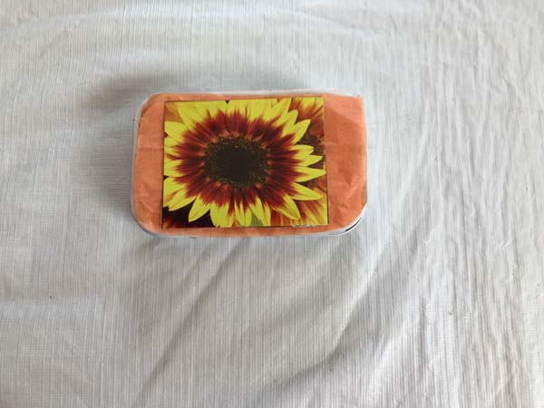 Altoid Tin Calendar Decoupage Photo Glued On Tin