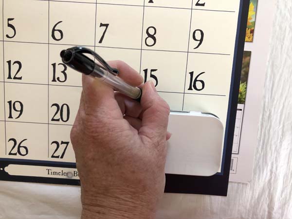 Altoid Tin Calendar Decoupage Trace Tin