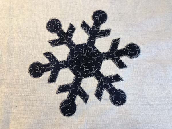 Applique Dies 1 Finished Stitching Close up