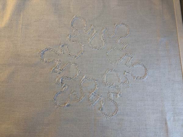 Applique Dies 1 Machine Embroidery Stabilizer Removed