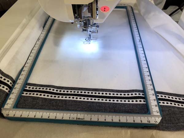 Applique Dies 1 Place Hoop in Embroidery machine