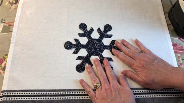 Applique Dies 2 Place on Fabric