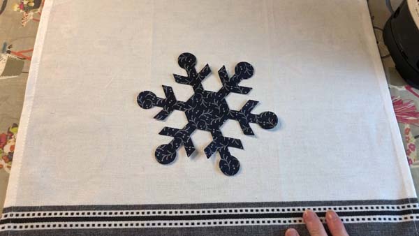 Applique Dies 2 Placement of Shape