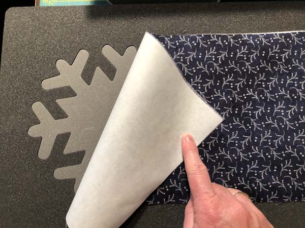 Applique Dies Place on Die