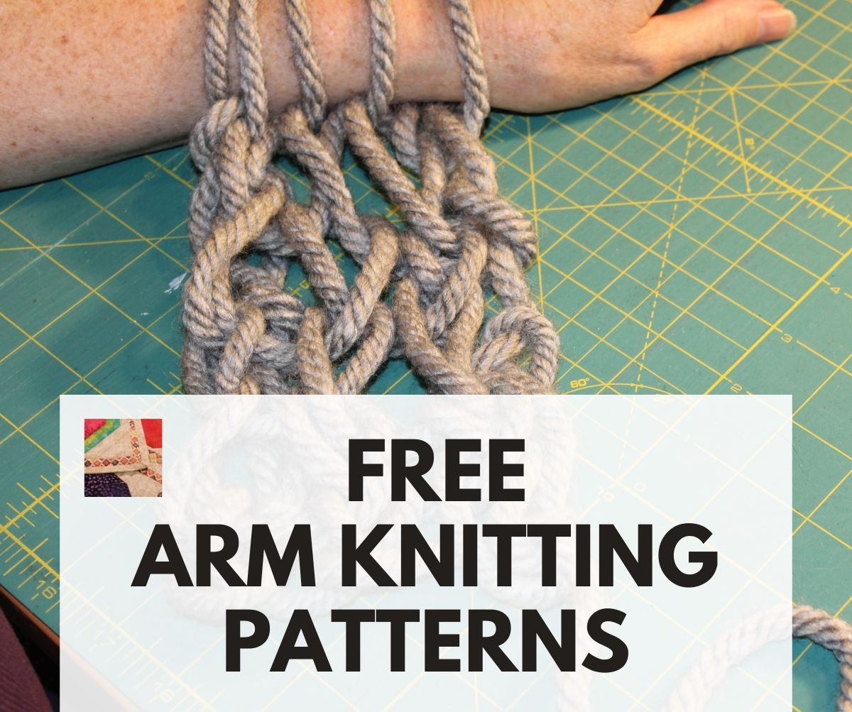 Introducing Arm Knitting & Finger Knitting [Plus 6 Free Patterns!] 