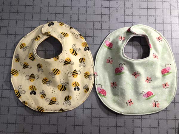 Baby Bib 1 Finished Front