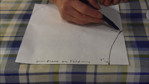 Baby Burp Cloth Tutorial - Make Pattern