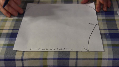 Baby Burp Cloth Tutorial - Make Pattern Finished