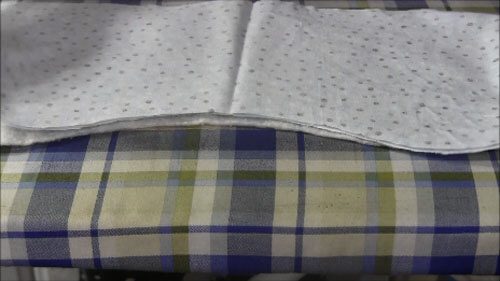 Baby Burp Cloth Tutorial - Layer Fabrics