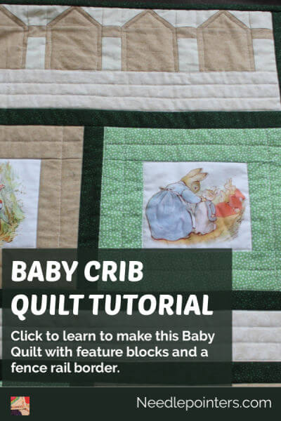 Baby Crib Quilt - Pin