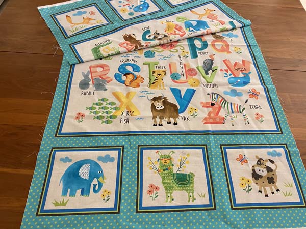 Baby Animal Play Mat Panel