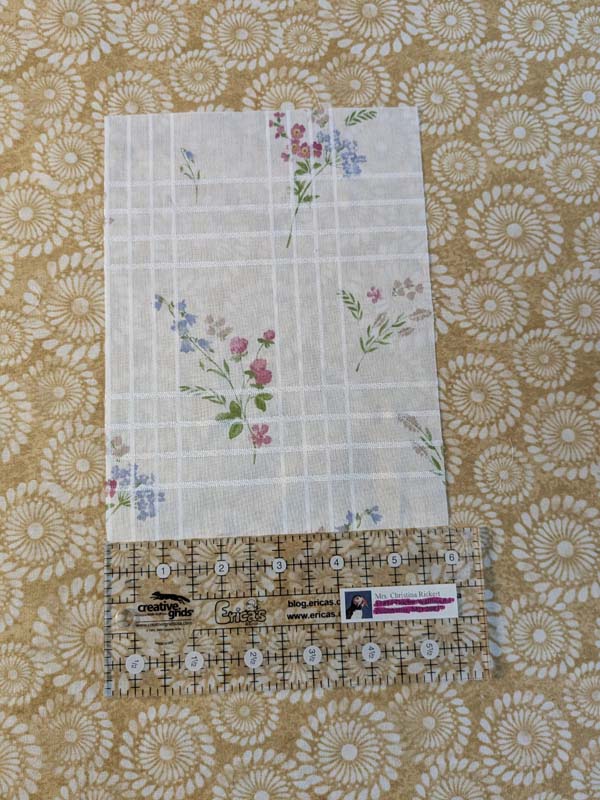 Back Tab Curtain 1 Measure Tab