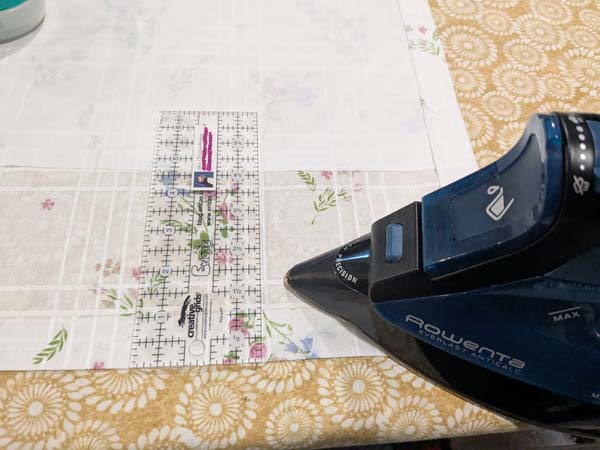 Back Tab Curtain 13 Fold Hem one inch