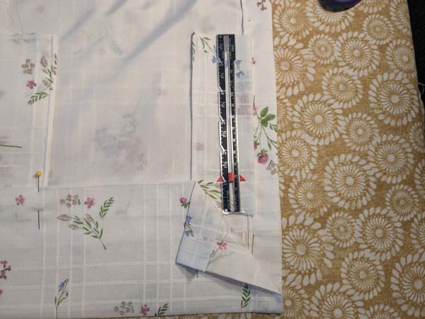 Back Tab Curtain 16 tab under header one inch